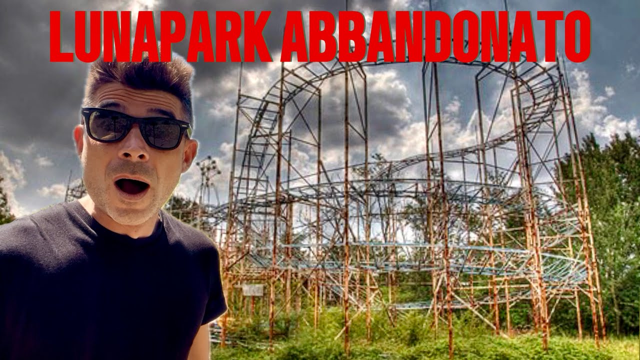 LUNAPARK ABBANDONATO hanno tolto tutte le giostre NIENTE PIU' URBEX