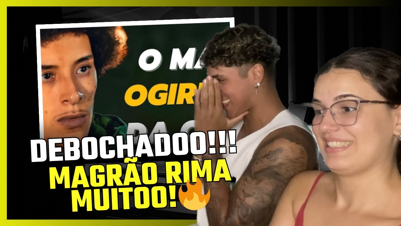 GUZERA REACT 🔥- MAGRÃO, o puro suco do freestyle!