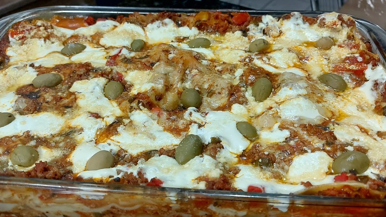 LASANHA BOLONHESA 😋