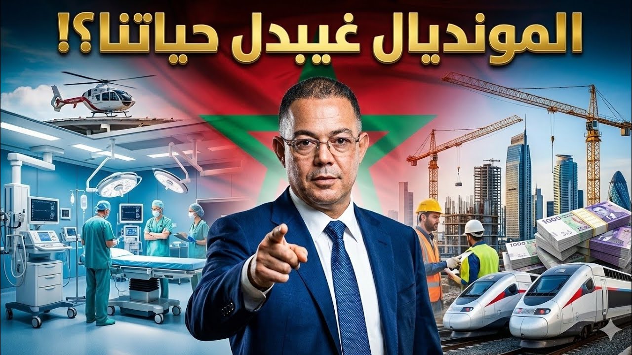 لقجع يكشف الخطة الكبرى 🔥 كيف سيحوّل مونديال 2030 الصحة إلى أولوية ويخلق الثروة وفرص الشغل بالملايين؟