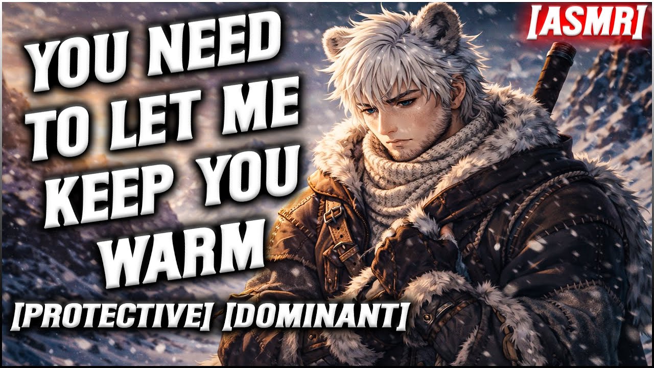 Grumpy Polar Bear Boy Saves You From a Frozen Lake ❄️ [Tsundere][M4A] ASMR Roleplay