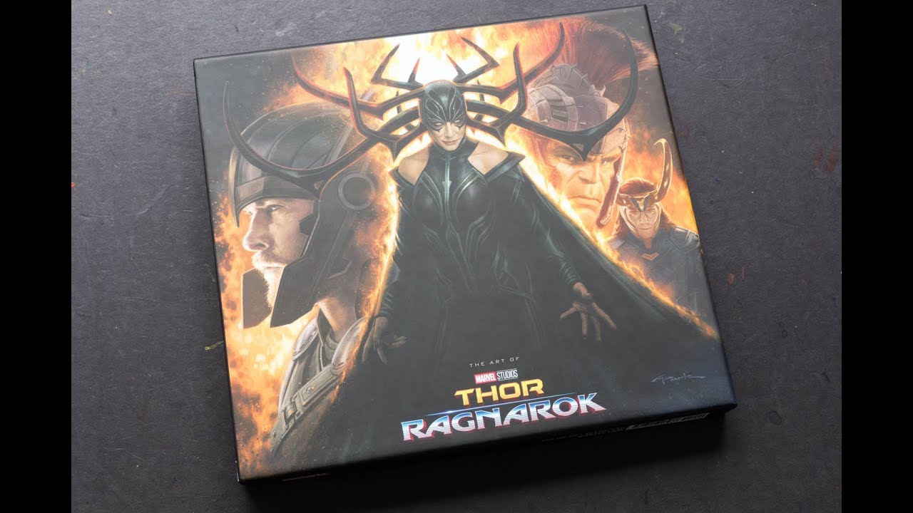 Thor: Ragnarok - The Art of the Movie (book flip)