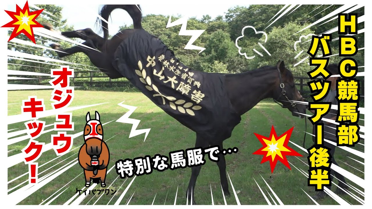 【競馬部ツアー2024②】オジュウチョウサンが特別な姿で登場！タニノギムレットと記念撮影も