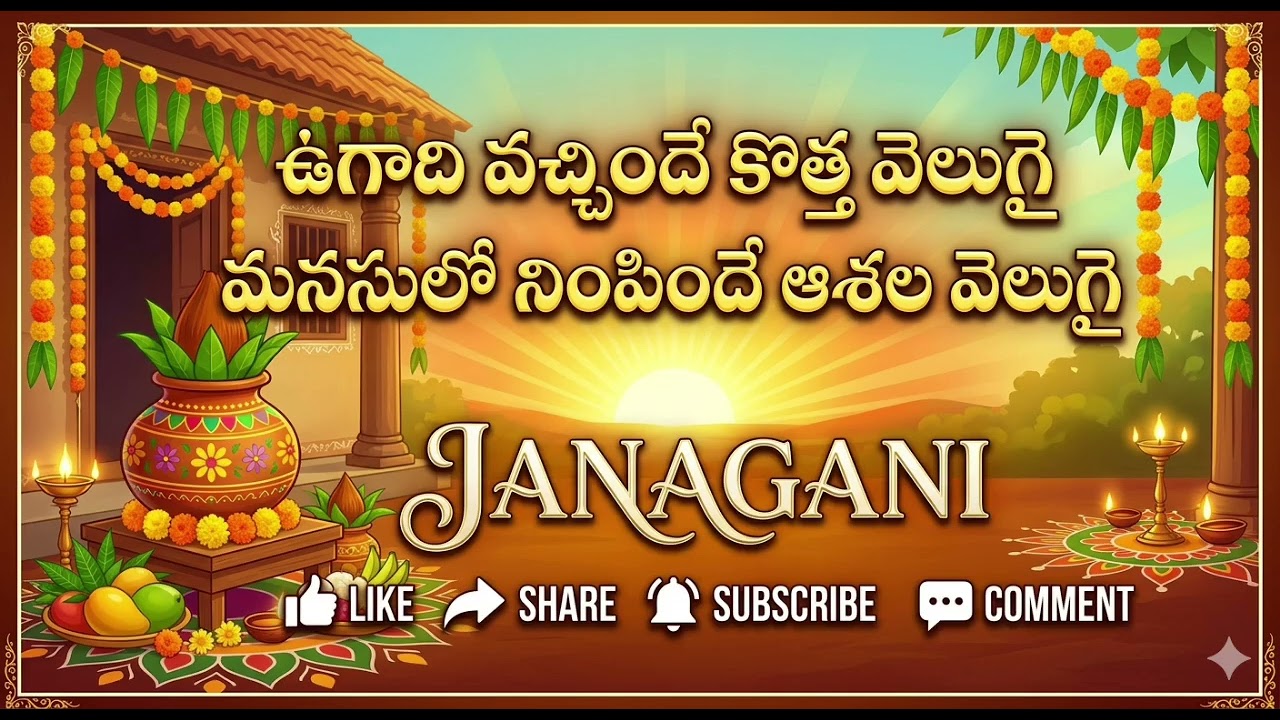 #ఉగాదివచ్చిందేకొత్తవెలుగై#తెలుగు#పాట #ప్లీజ్​# #లైక్​#షేర్​🚩🚩🙏🙏🙏#please​## subscribe🚩🚩🚩🙏🙏
