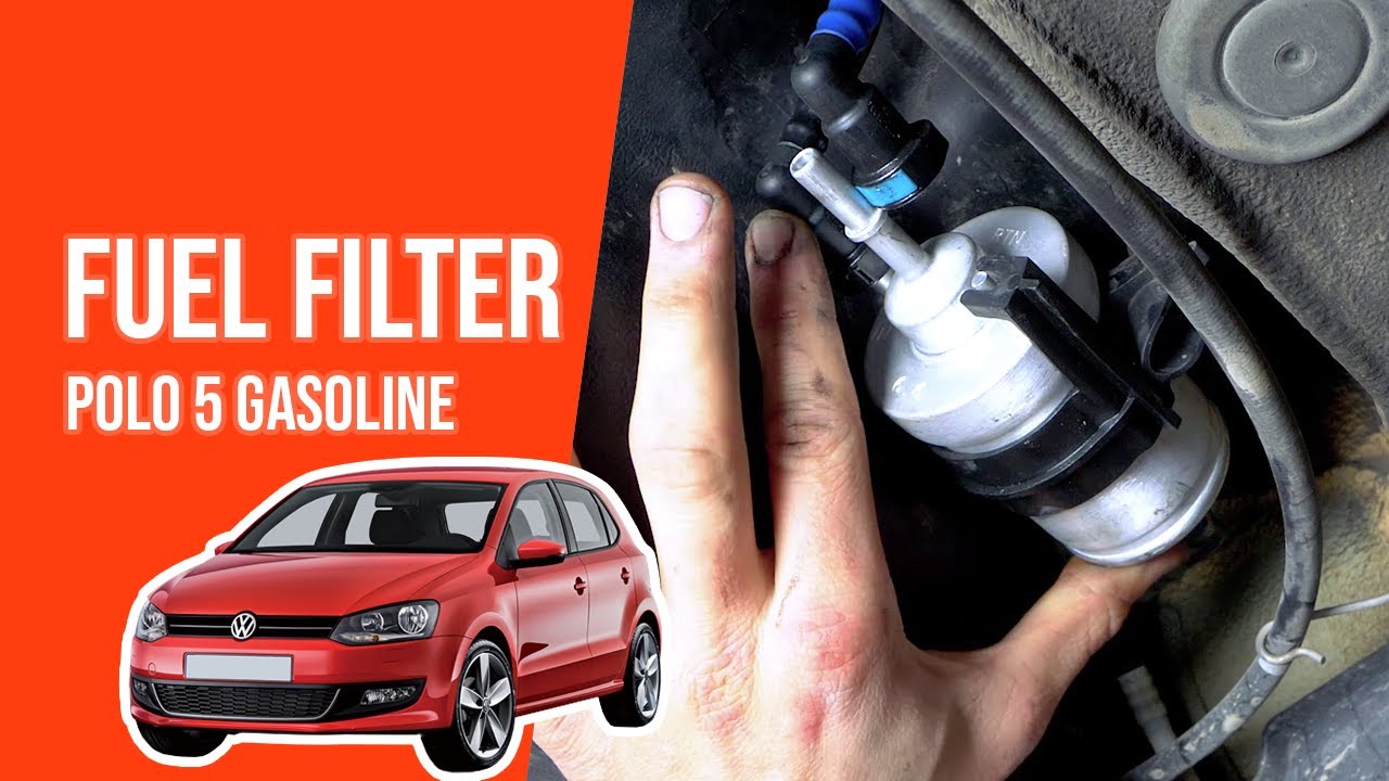 How to replace the fuel filter Polo mk5 1.2 TSI ⛽