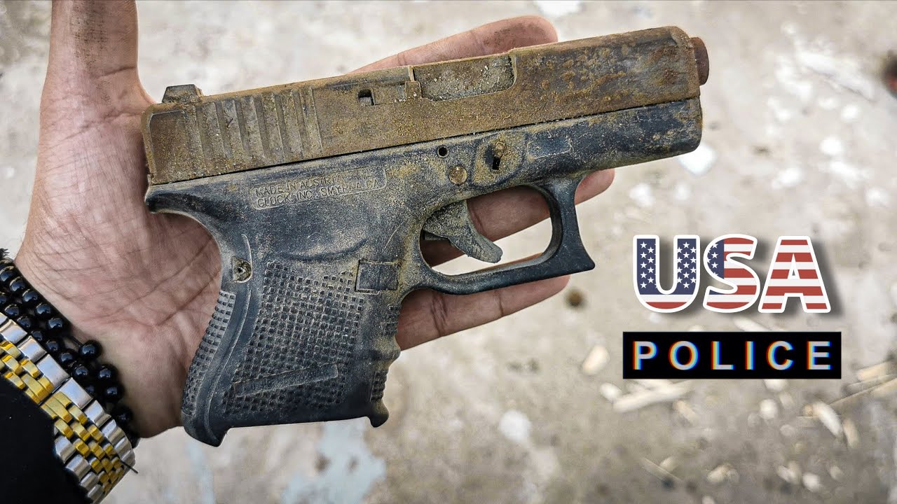 Restoration an abandoned Glock 26 Gen 4 | Gun Restoration 