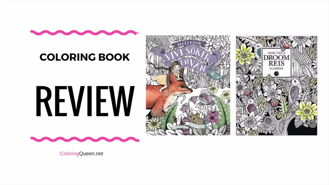 Droomreis Coloring Book Review (with comparison to Vivi Soker en Van)