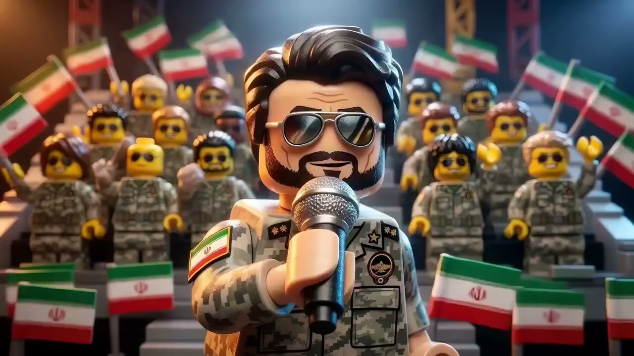 Iran 🇮🇷 Lego video of diss track for Pete Hegseth 'Secretary of War'