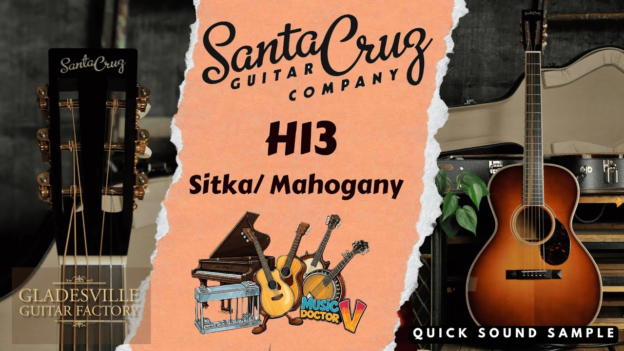 Santa Cruz - H13 sitka/mahogany - Demo by Michael Varecka - Gladesville Guitar Factory