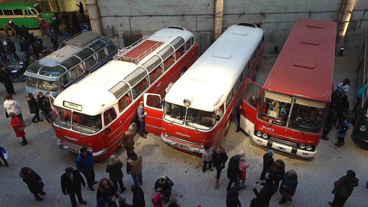 Выставка автобусов и авто/Bus Exhibition(Retro)Tallinn/Noblessner