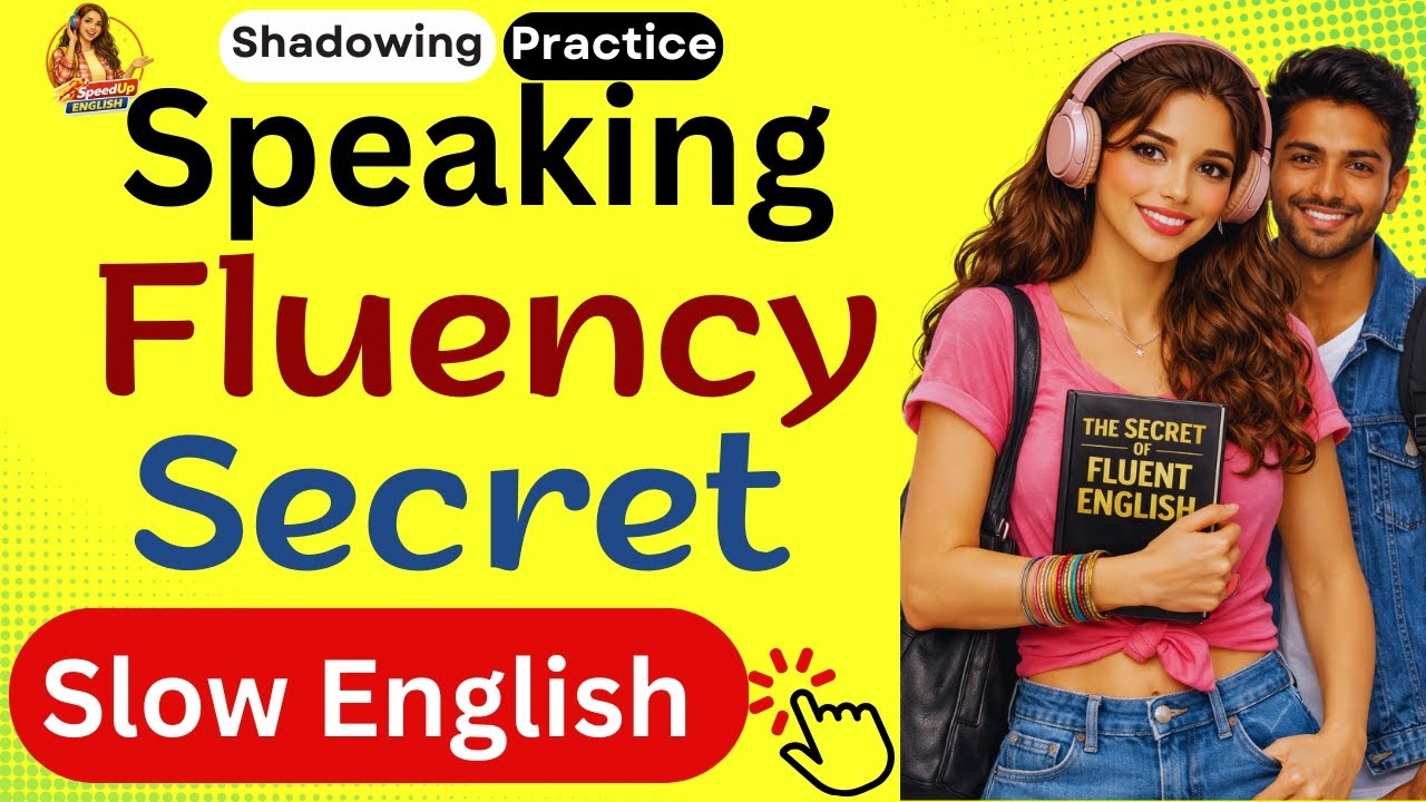 SPEAKING FLUENCY SECRET| Slow English Listening Practice for Daily Speaking | Learn English Podcast