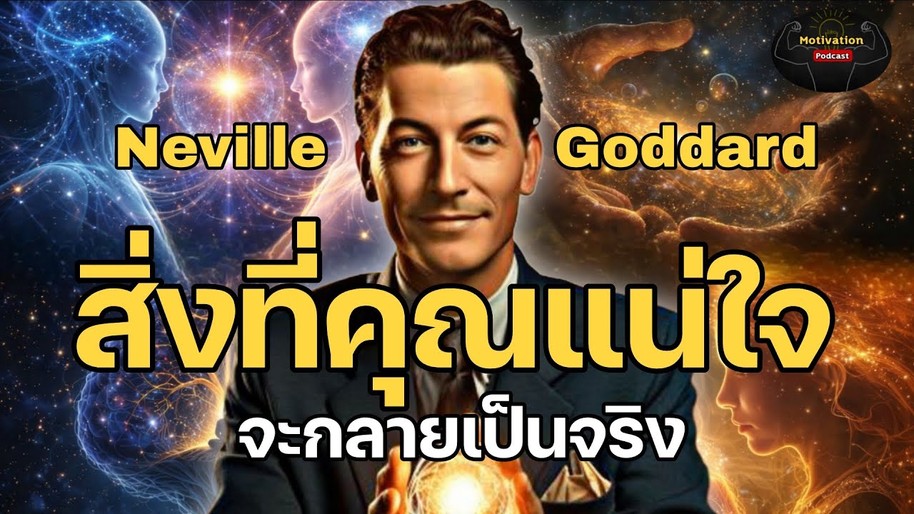 สิ่งที่คุณแน่ใจจะกลายเป็นความจริง | เนวิลล์ ก็อดดาร์ด Neville goddard | กฏแรงดึงดูด จิตใต้สำนึก 