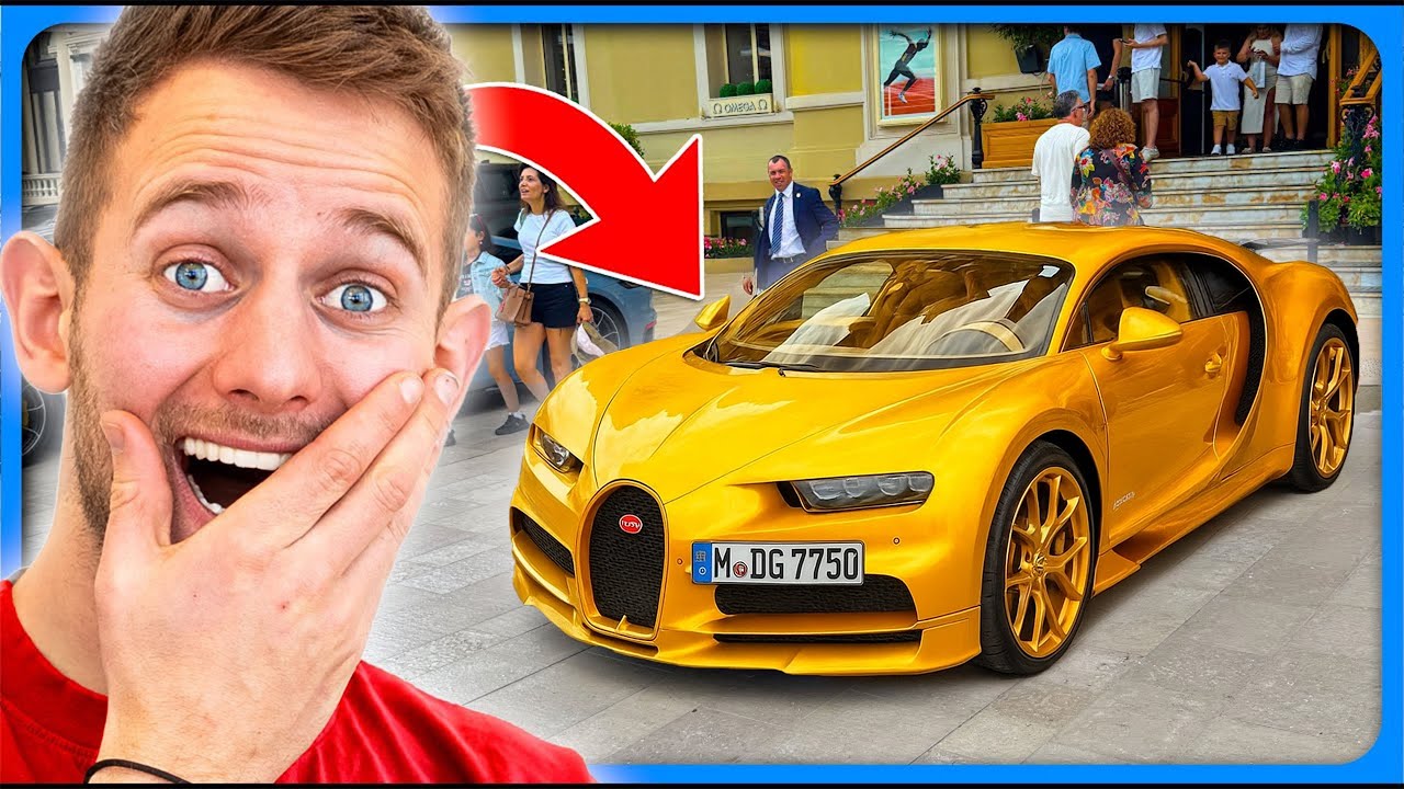 МАШИНЫ В МОНАКО! (Bugatti, Ford GT, Senna)