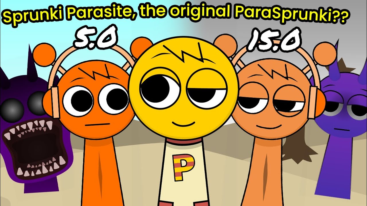 Sprunki Parasite, but it's the ORIGINAL PARASPRUNKI?? + BONUS MIX