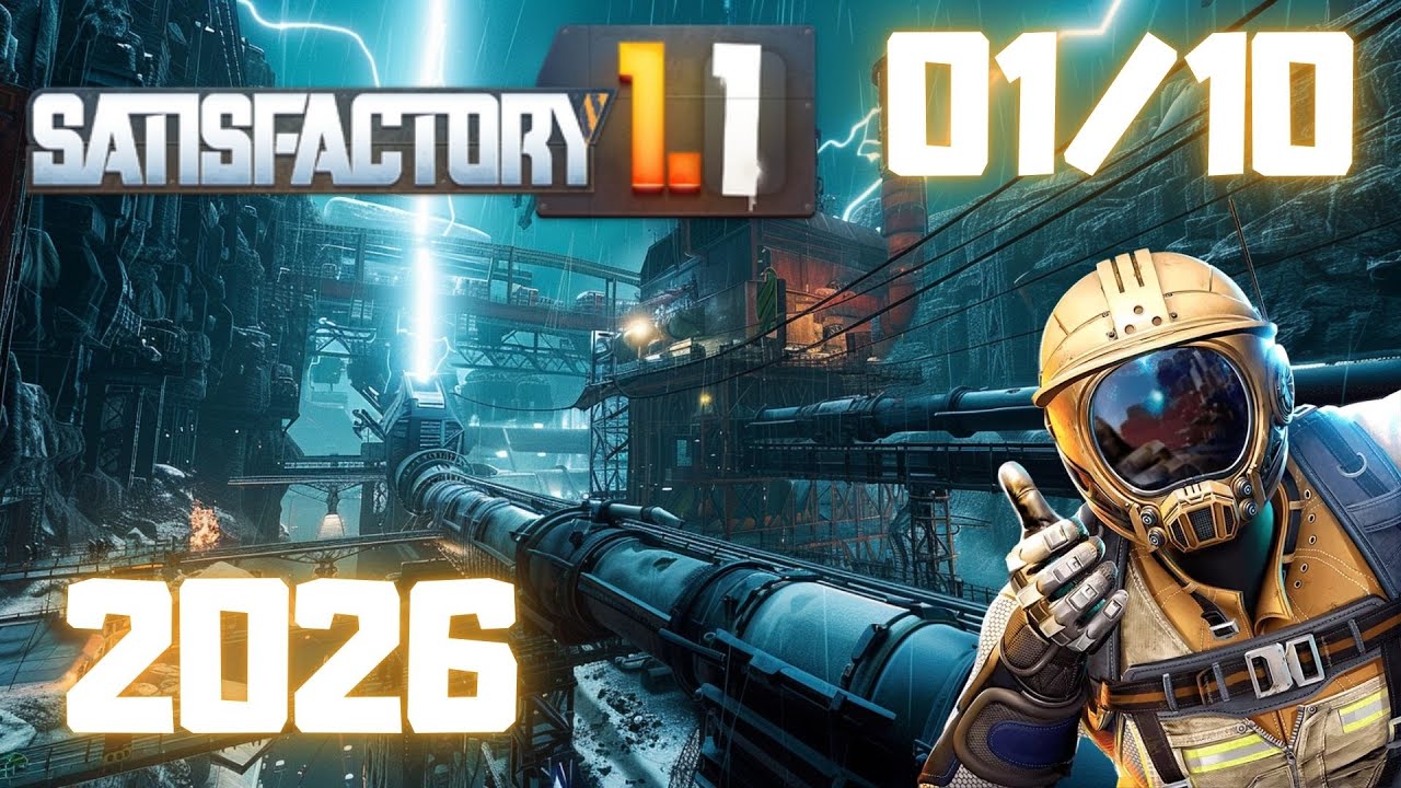 Satisfactory Neustart 2026 #001 Plus Mod.
Erste Folge Gameplay deutsch