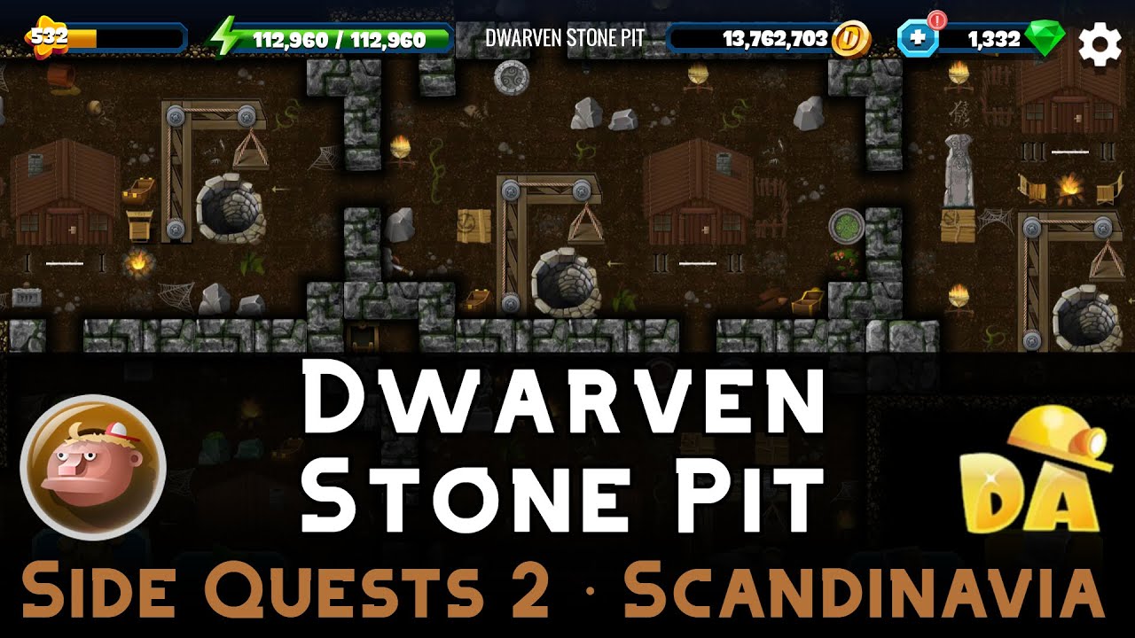 Dwarven Stone Pit | Side Story Scandinavia | Diggy's Adventure
