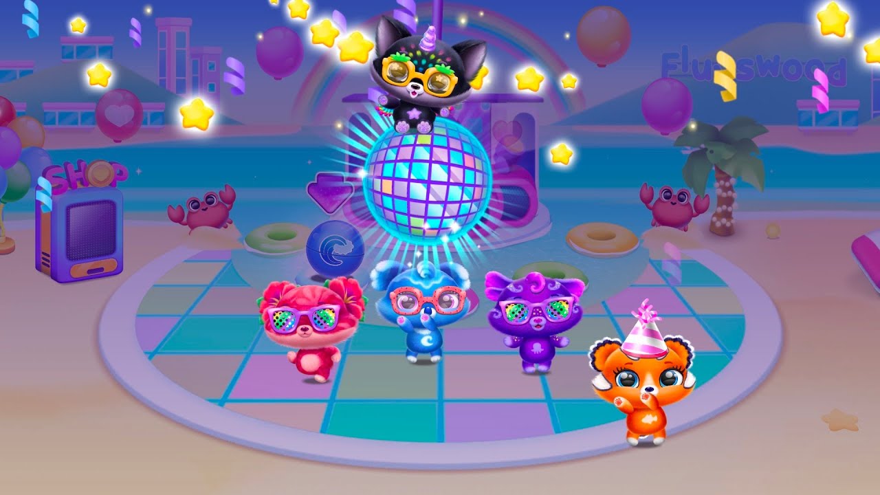 Fluvsies Merge Party 🥳 Tutotoons