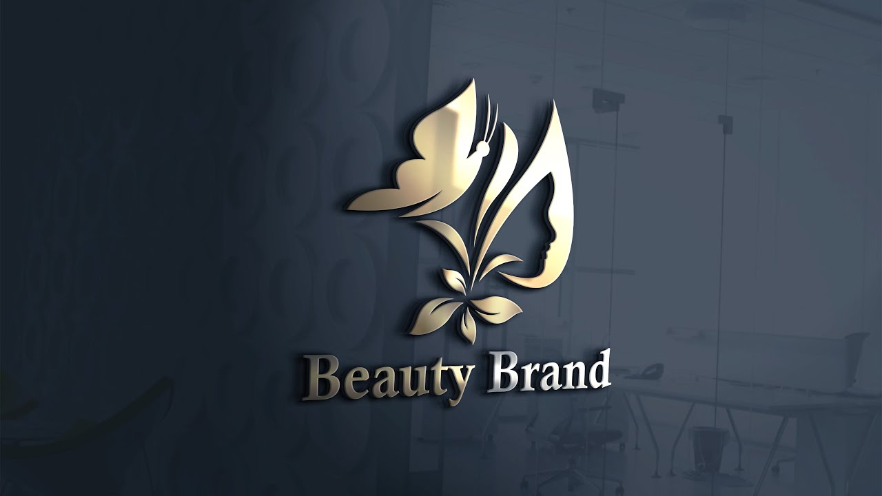 Professional Beauty Logo Design in Adobe Photoshop