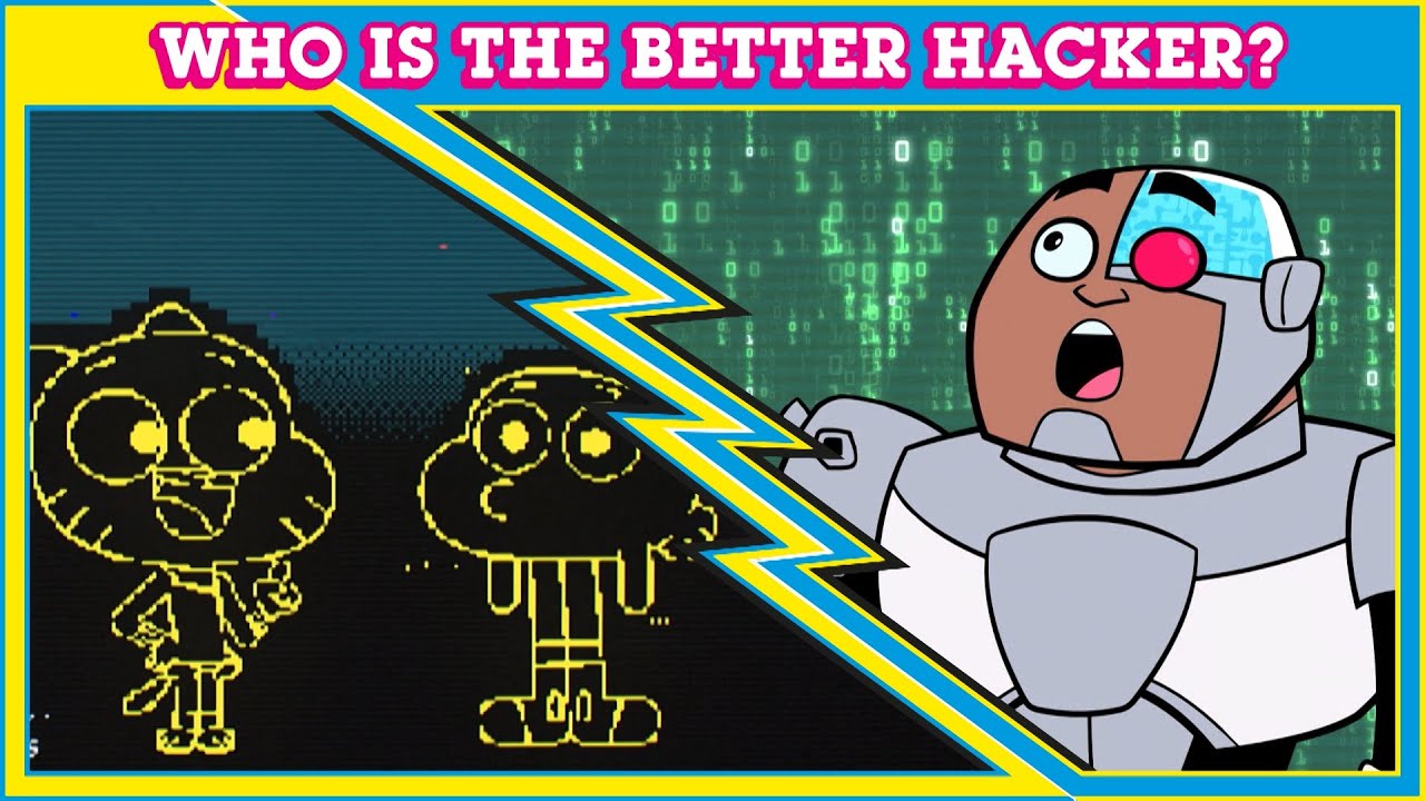 Who is the Better Hacker? | Gumball vs Teen Titans Go! | Cartoon Network UK