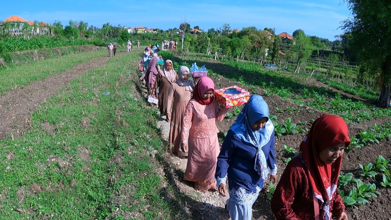 wedding video village muslim, in rural madura, Indonesia village