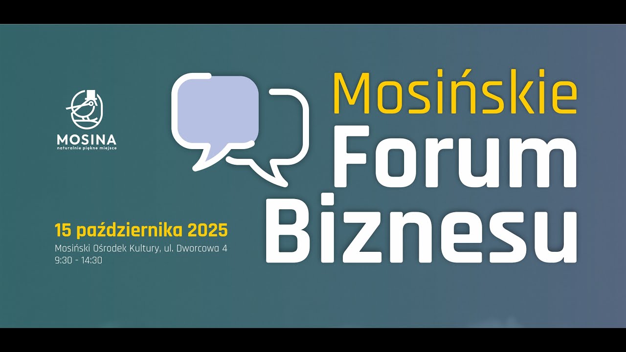 II Mosińskie Forum Biznesu | 𝗠𝗼𝘀𝗶𝗻𝗮 𝗧𝗩