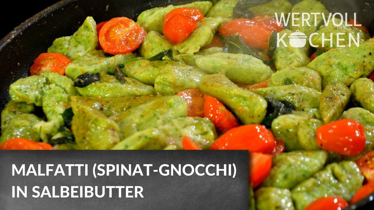 Malfatti in Salbeibutter I WERTVOLL KOCHEN