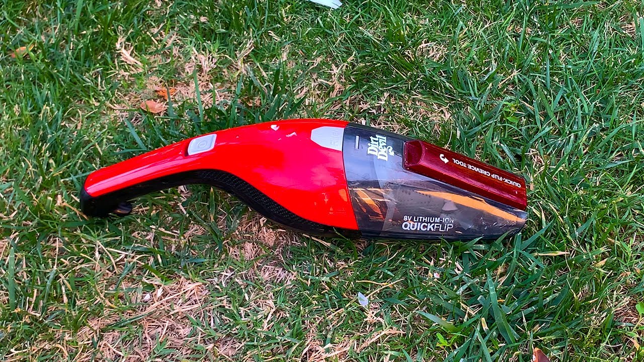 Dirt Devil Quick Flip Hand Vacuum Destruction