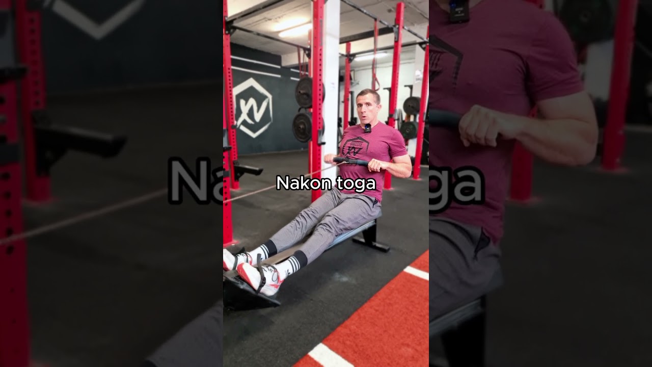 Veslanje na ergometru
