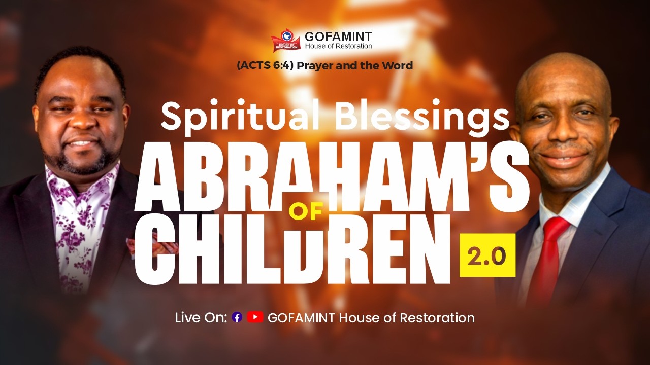 GOFAMINT House of Restoration | Abraham's Children 2.0 | Friday Service | March 6th, 2026