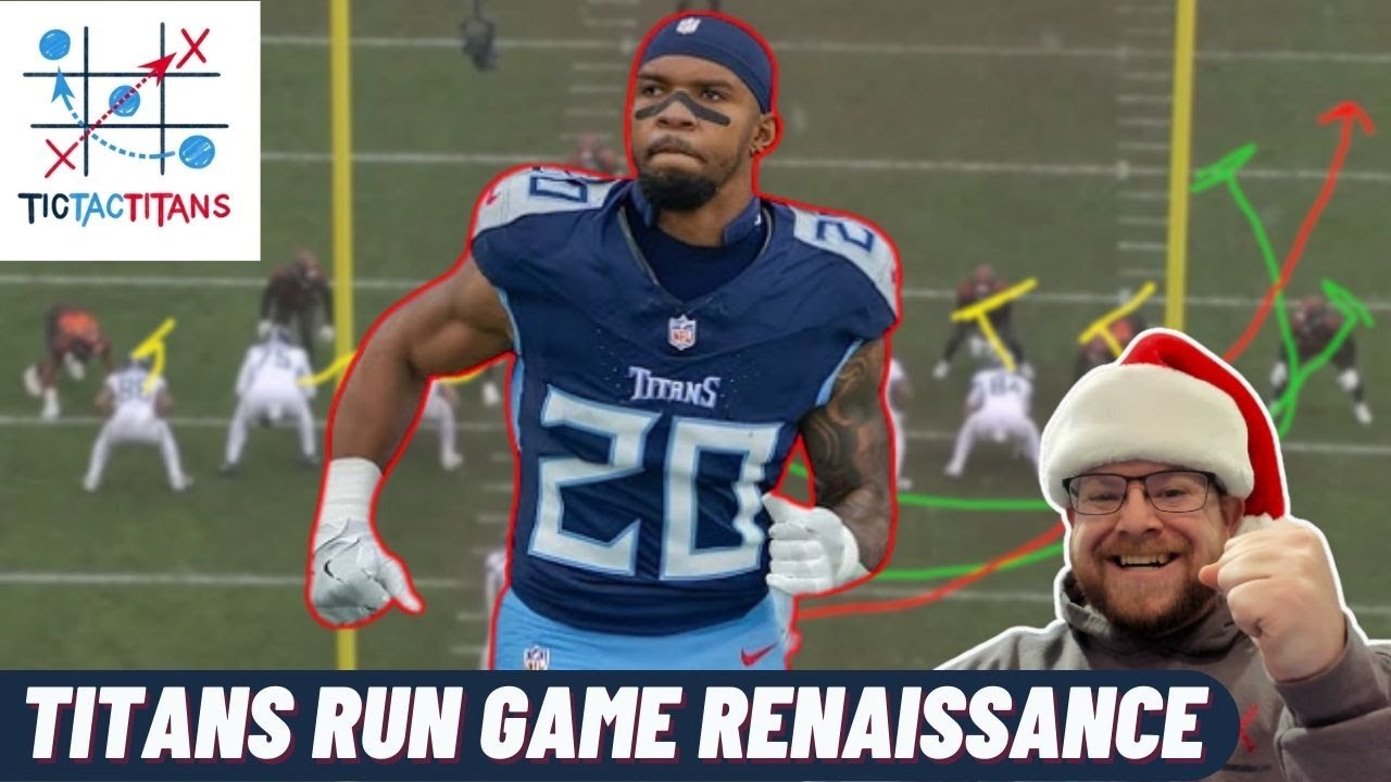 TENNESSEE TITANS FILM BREAKDOWN: Offensive Line DOMINATES in Titans Run Game Renaissance