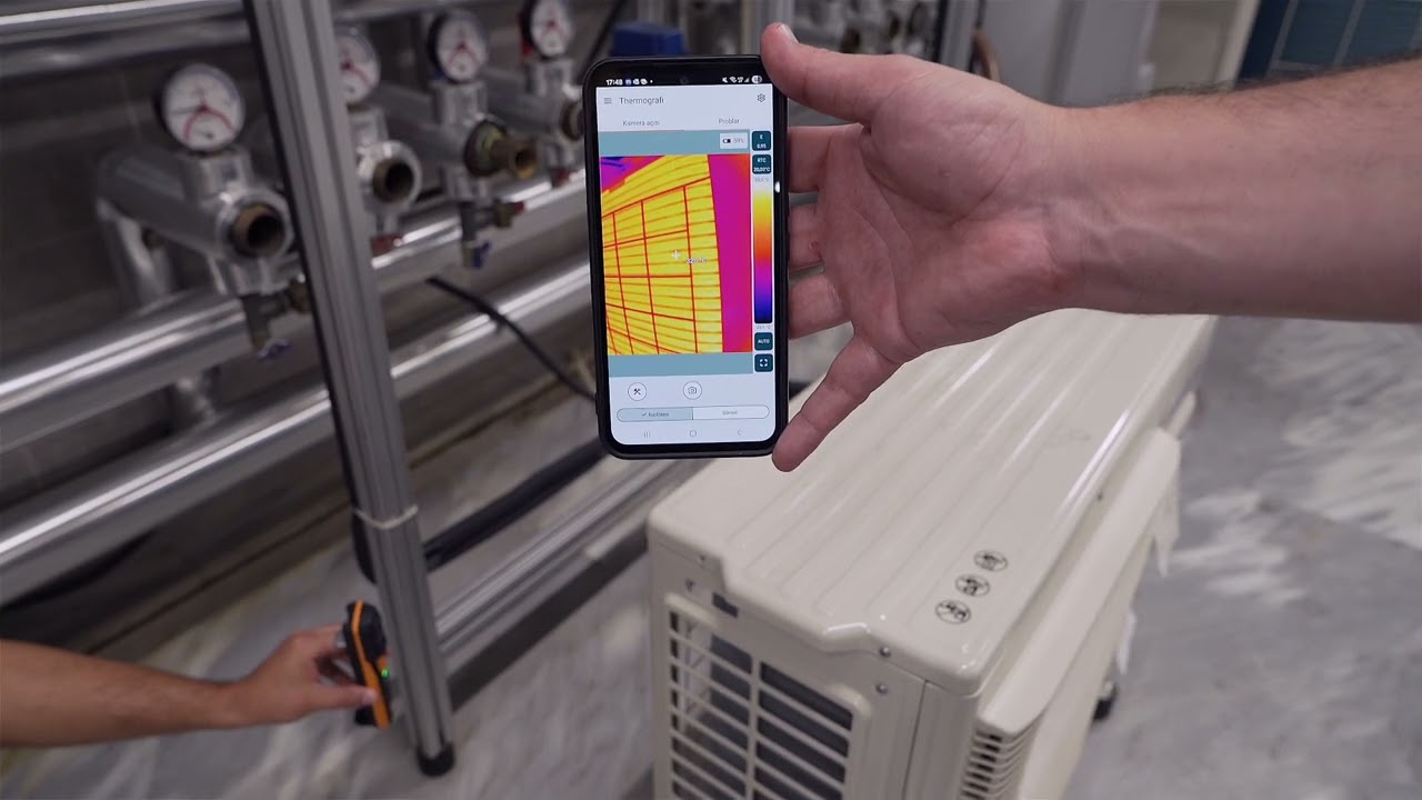 testo 860i Kablosuz Smart Termal Kamera ile Soğutma Sistemlerinde Arıza Kontrolü