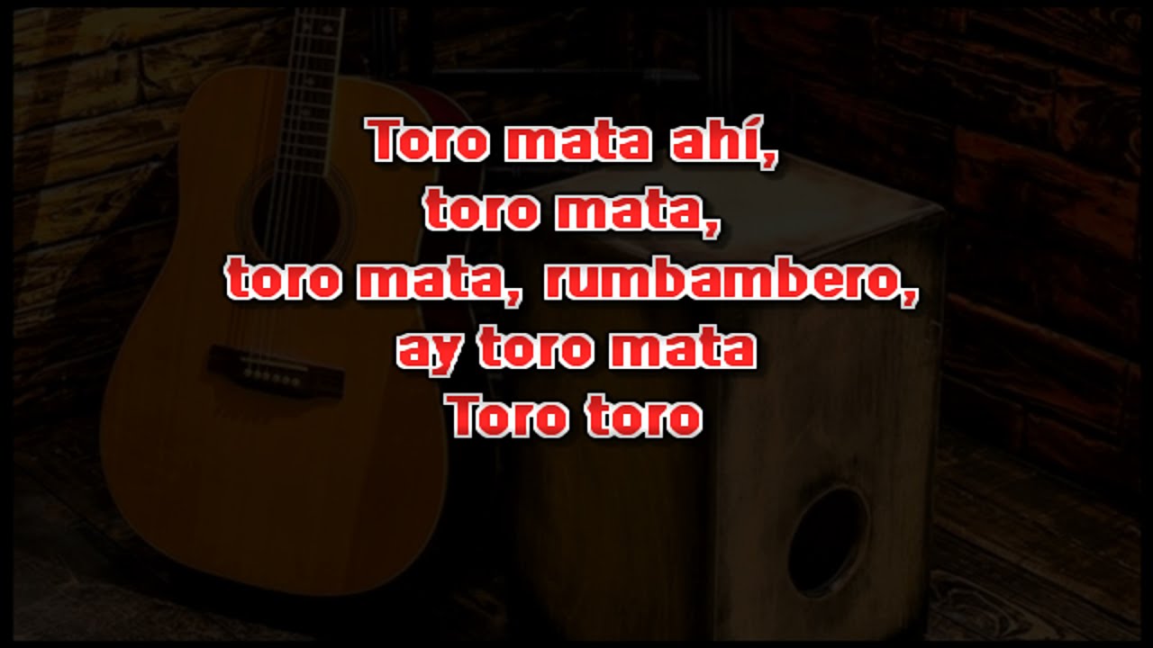 LUCILA CAMPOS - TORO MATA KARAOKE + COROS | PISTA