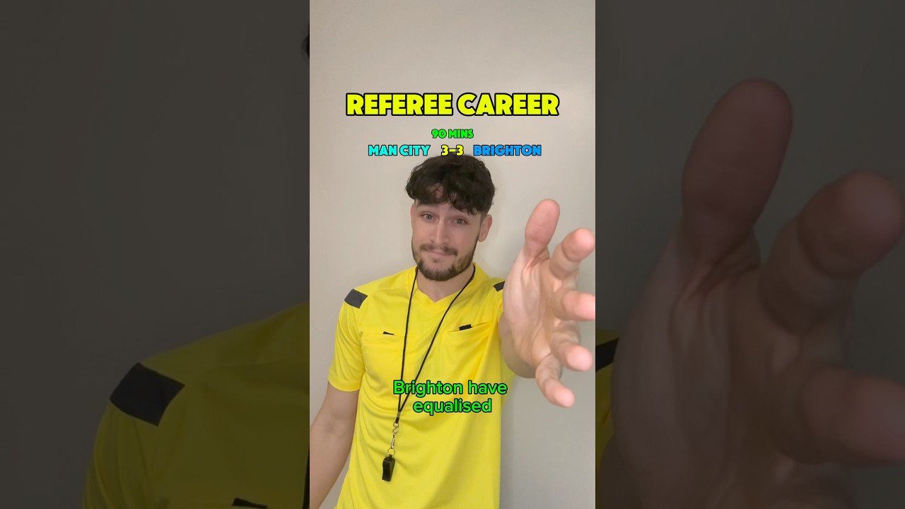 #pov You become a professional referee in football #levispovs