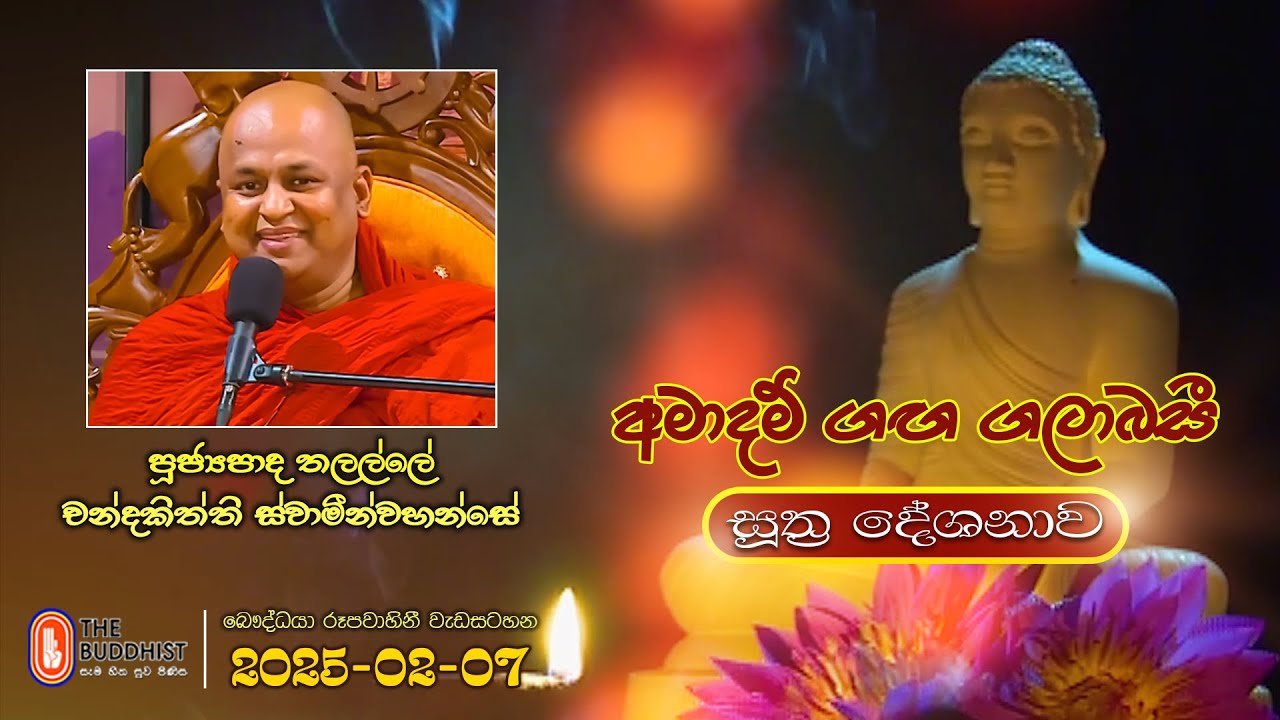 Ven Thalalle Chandakitthi Thero | 2025-02-07 | 4:00PM (සූත්‍ර දේශනාව)