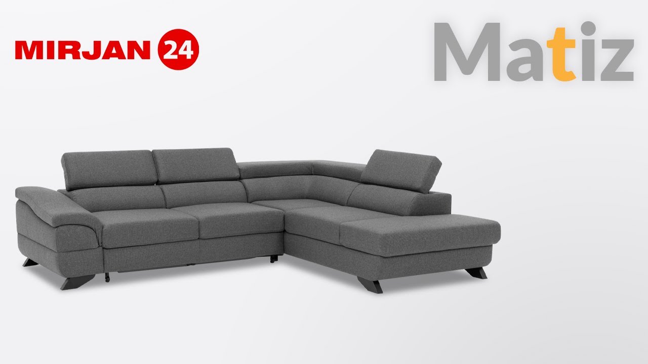 Ecksofa Matiz mit Schlaffunktion und Bettkasten