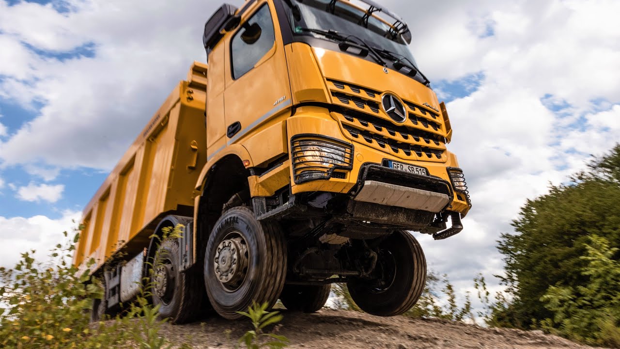 2021 Mercedes-Benz Arocs 4151 8x8 - Off-Road Drive
