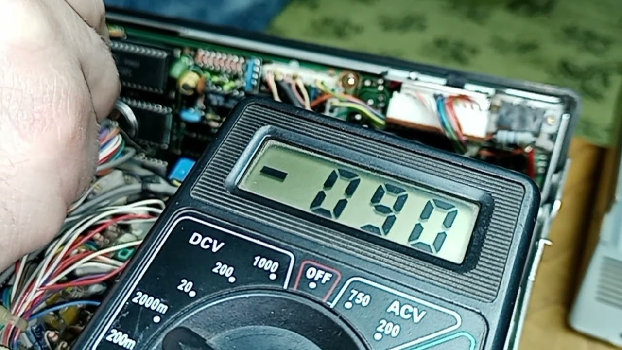 KENWOOD TS440S Battery replacement (24.jan.2024)