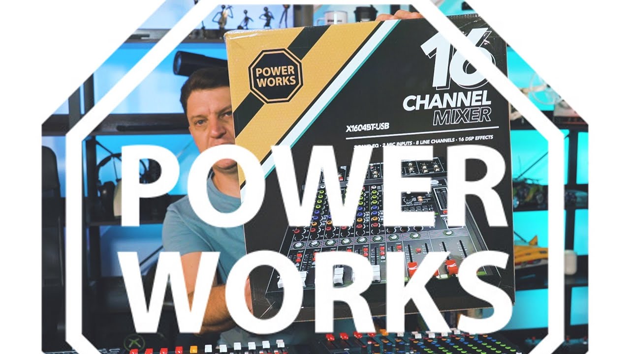 PowerWorks X1604BTU Mixer