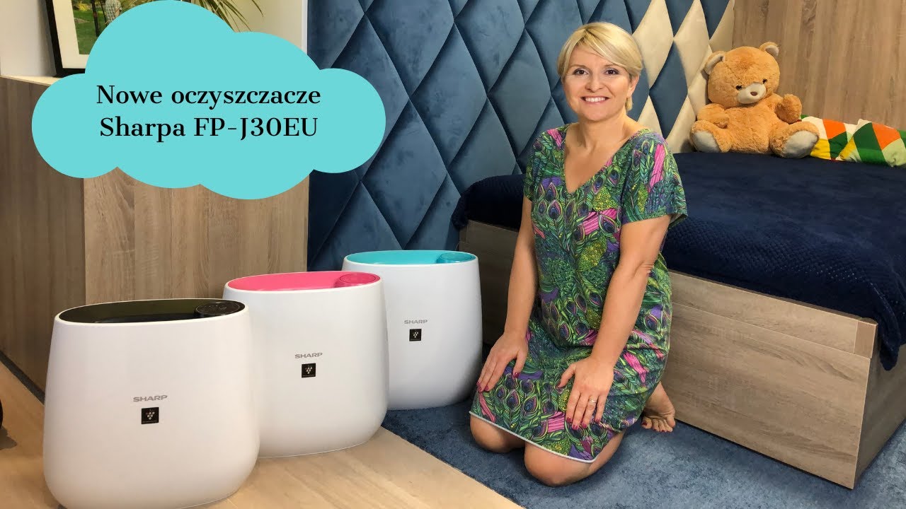 Sharp FP-J30EU - oczyszczacz powietrza z Technologią Plasmacluster