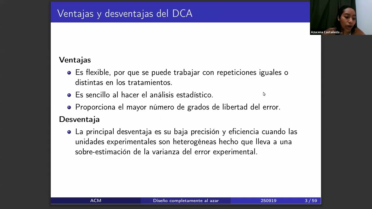 Diseños completamente al azar