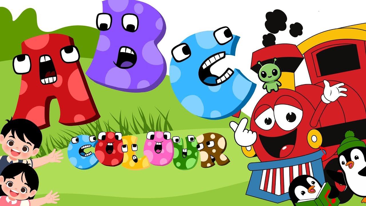 ABC Colors Song 🎵 | Colorful A–Z Letters | Learn Alphabet & Colors with fun