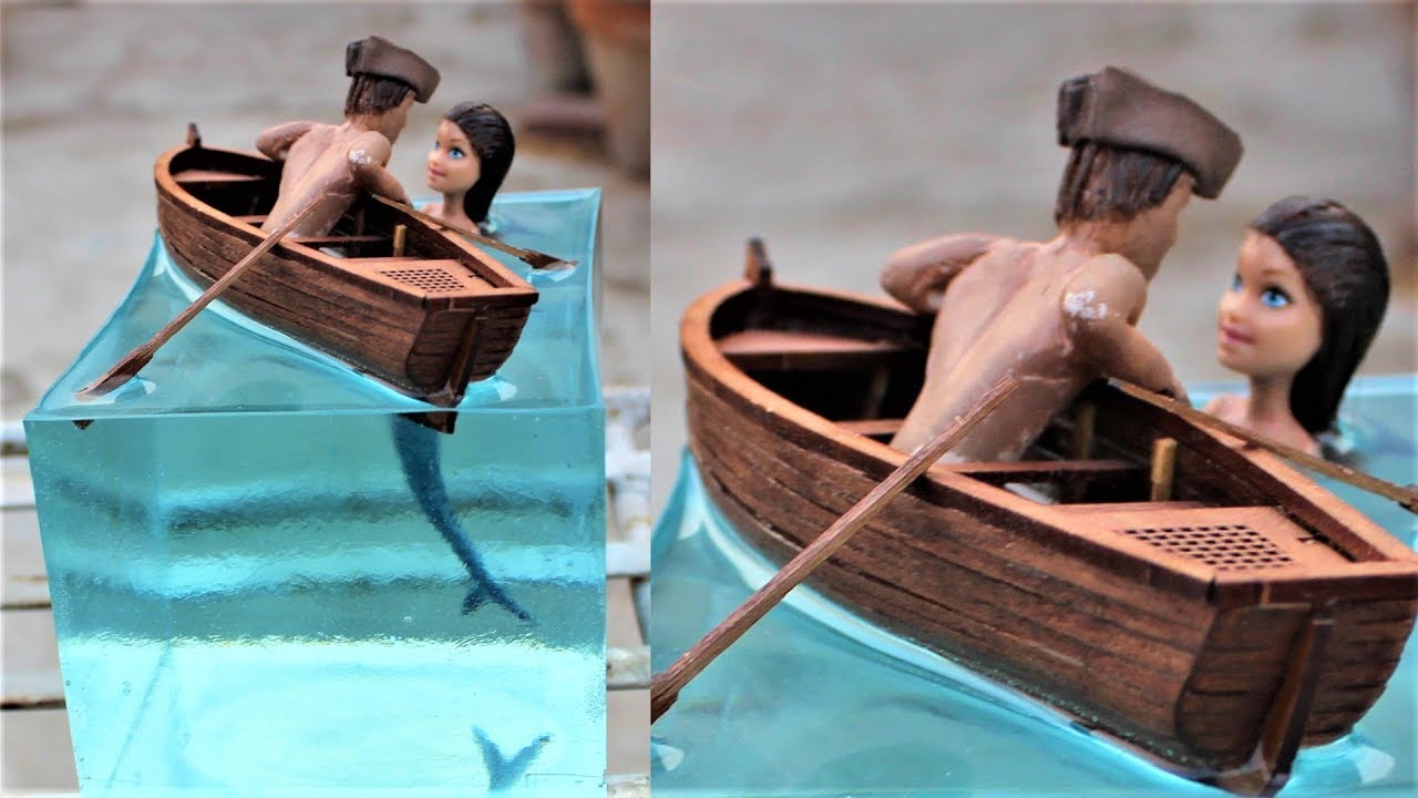 How to Make a Mermaid Diorama