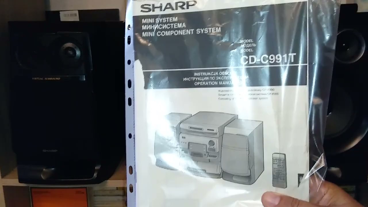 SHARP CD C991 миниобзор и работа аппарата от 24.06.2022.