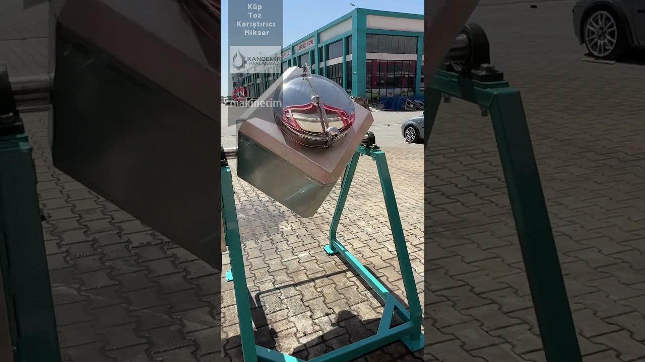 Küp Toz Karıştırıcı Mikser | KANDEMİR PASLANMAZ | makinecim.com