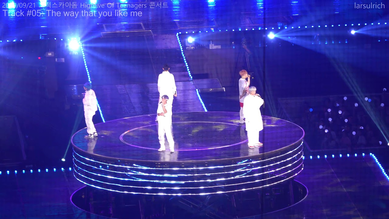 2019/09/21 고척스카이돔 H.O.T 콘서트, The way that you like me / 4K 고음질