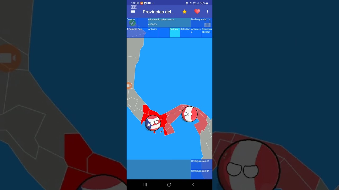 Eliminando paises que empiezan por p 