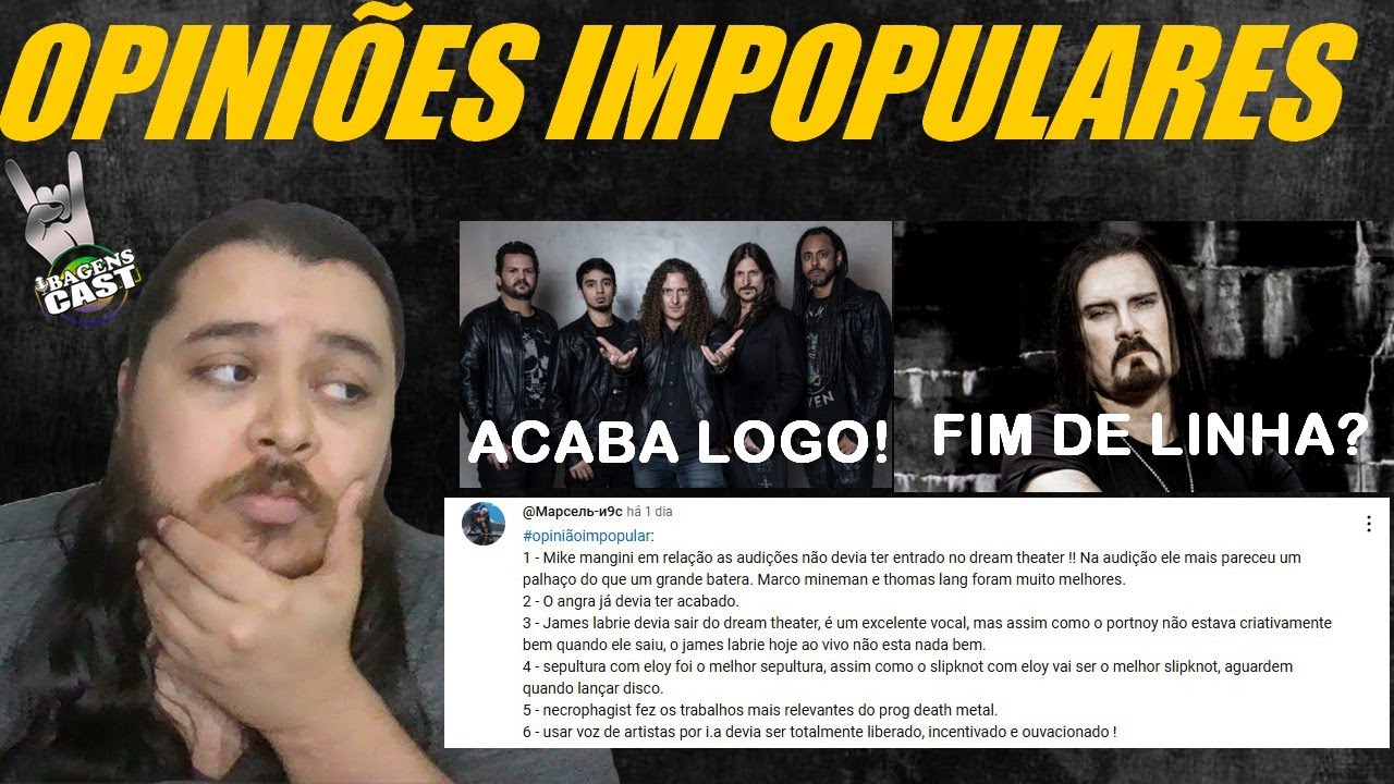 O ANGRA JÁ DEVIA TER ACABADO | JAMES LABRIE FORA DO DT
