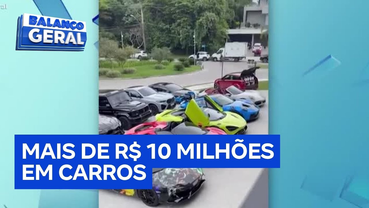 Carros de luxo apreendidos em opera&ccedil;&atilde;o que prendeu Buzeira valem mais de R$ 10 milh&otilde;es