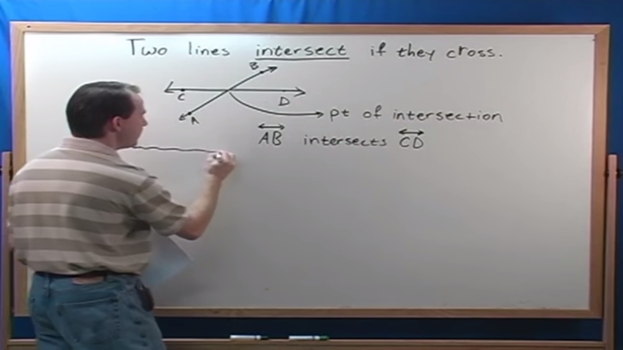 Lesson 4 - Working With Intersecting Lines (Geometry Tutor)
