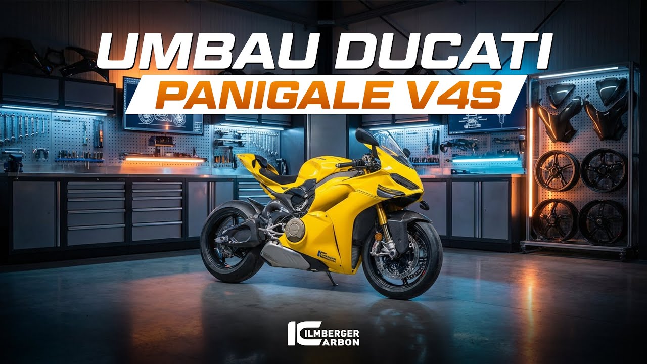 Umbau Ducati Panigale V4S - by Ilmberger Carbon